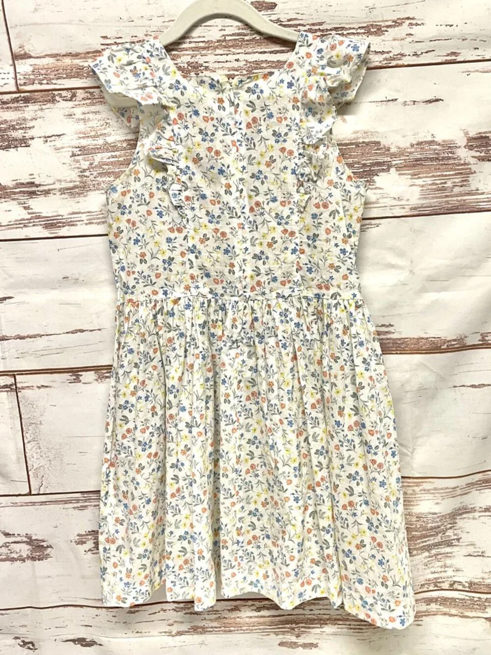Petite Bateau Cotton Floral Sundress